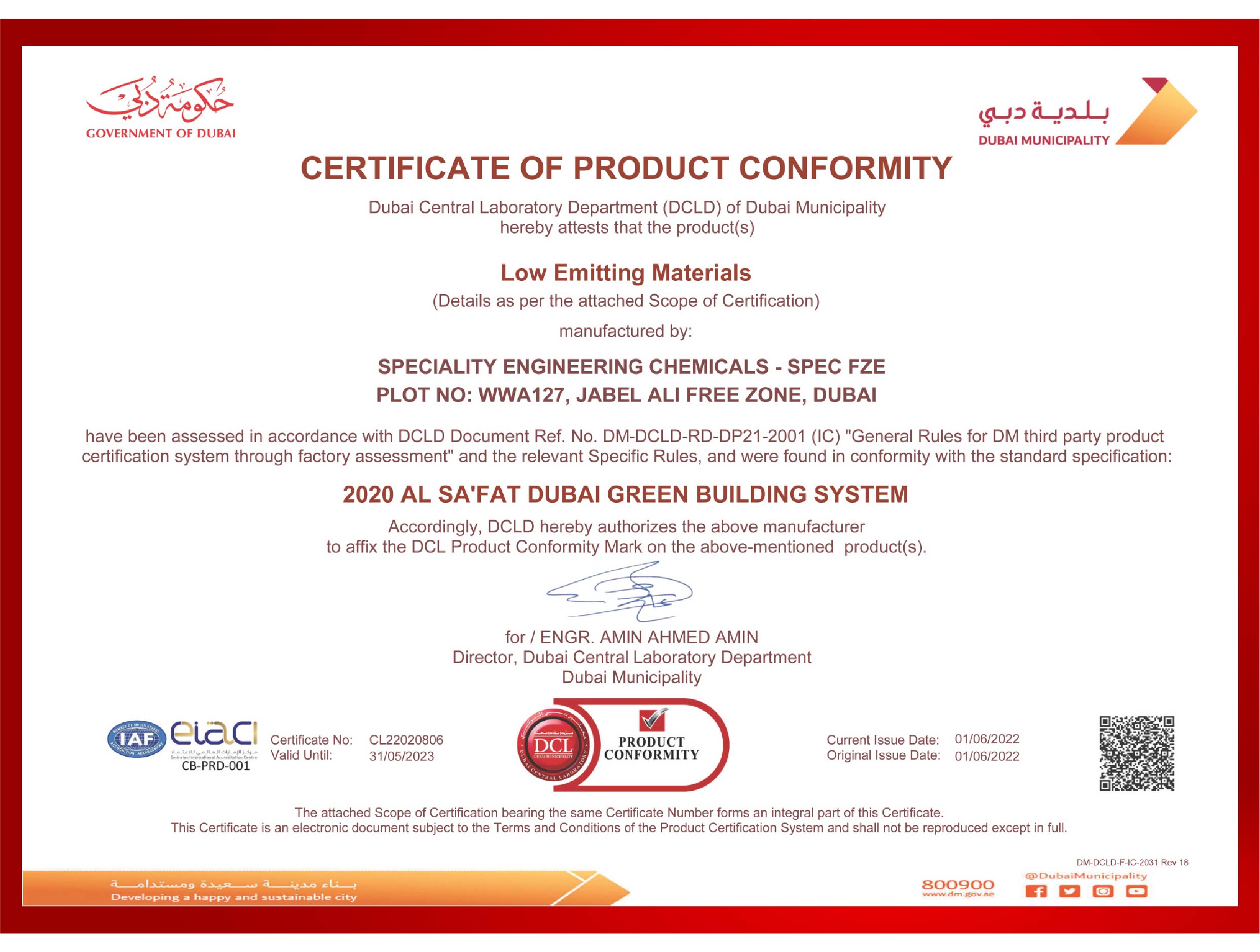 SpEC DCL